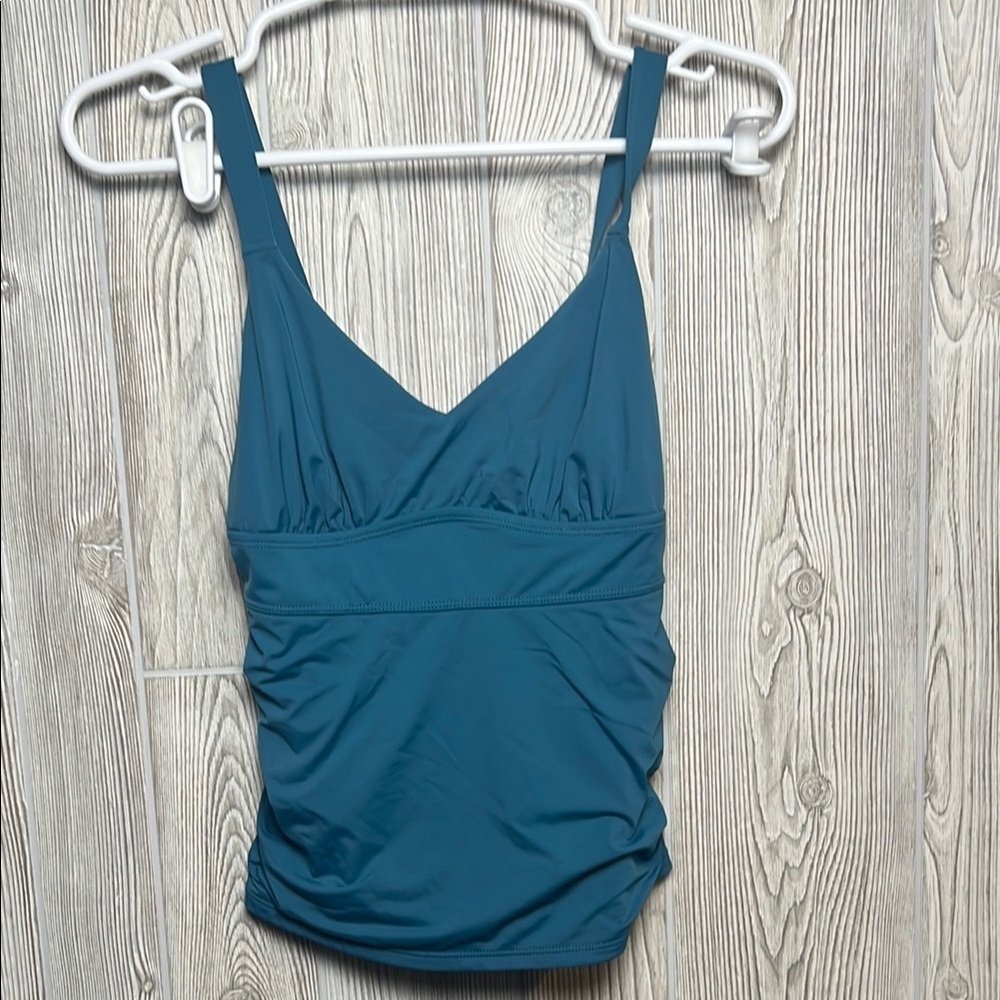 Knix women's Tankini Swim Top Sz XS Tidepool Teal